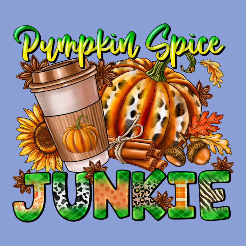 Pumpkin Spice Junkie Long Sleeve Tee by CowhideDigitalArt | Teevron