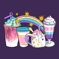 Unicorn Coffee Cups Premium Hoodie | Teevron