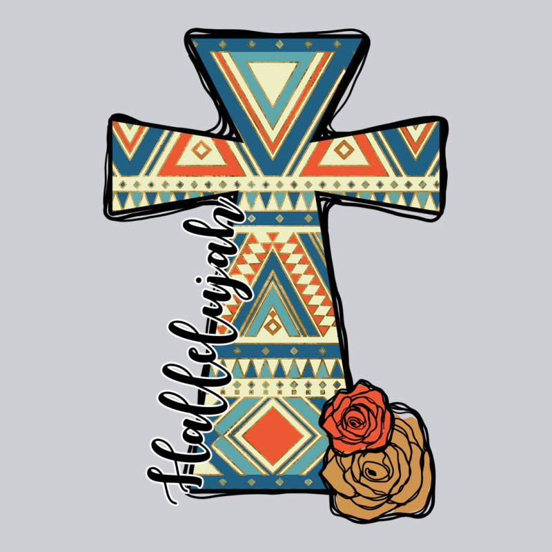 Halleluljah Aztec Cross Heavyweight Sweatshirt by JahusDesignShop | Teevron
