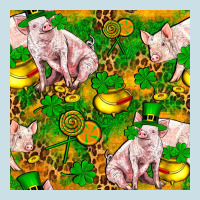 St. Patrick's Day Pig And Candy Pot Of Gold Ladies Tee | Teevron