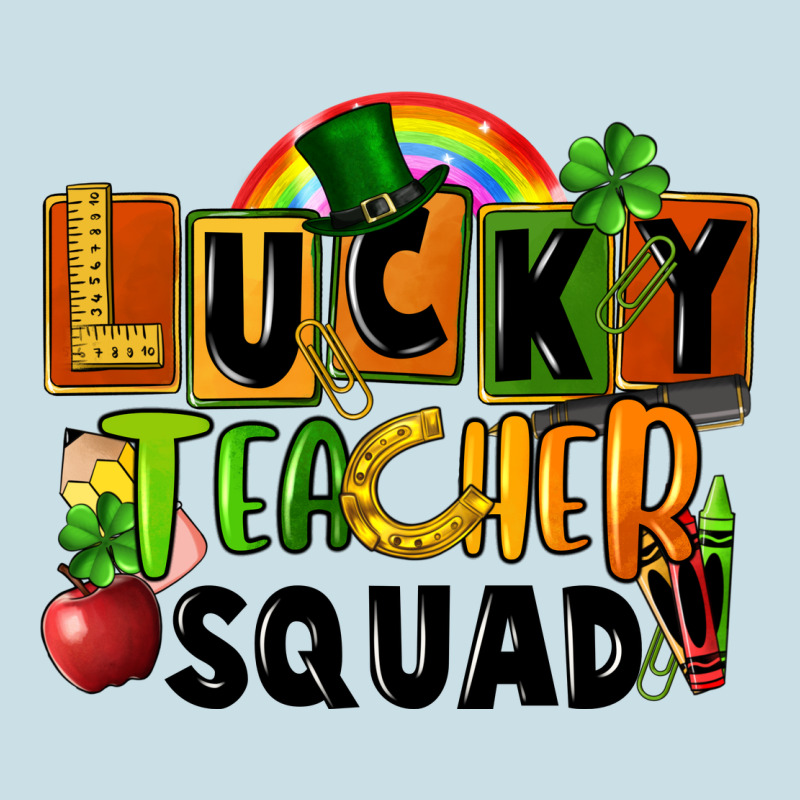 Lucky Teacher Squad Ladies Tee by FaDigitalArtStudio | Teevron
