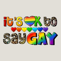 It's Okay To Say Gay Pride Heavy Core Tee | Teevron