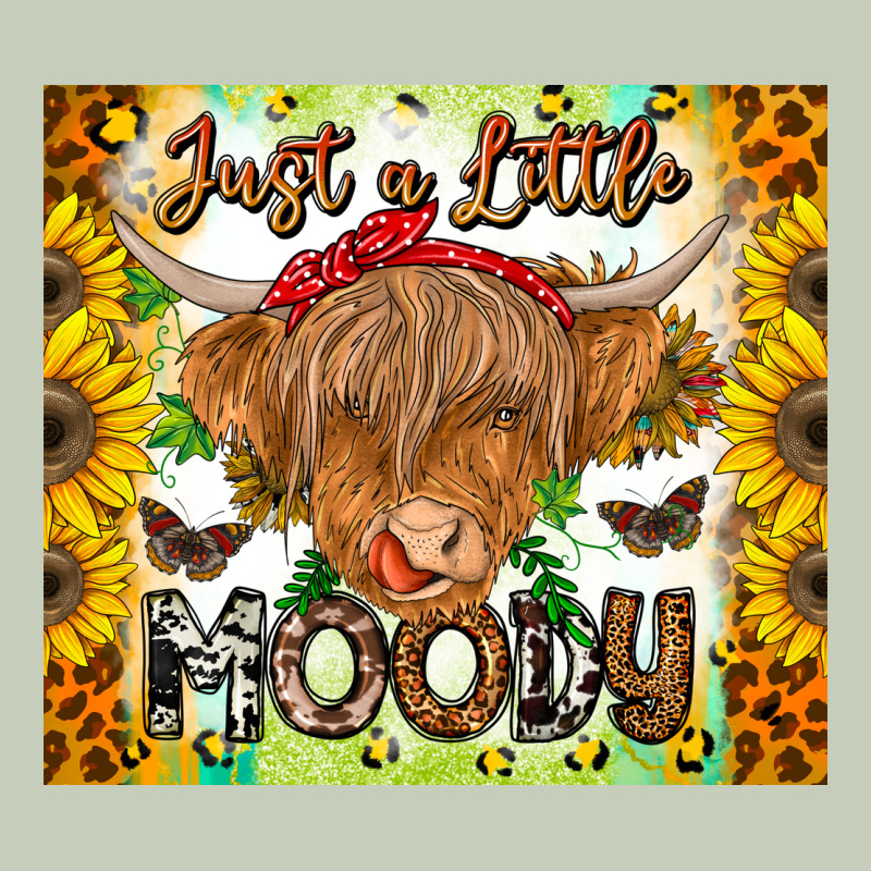 Just A Little Moody Long Sleeve Tee by CowhideDigitalArt | Teevron