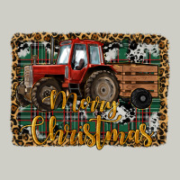 Merry Christmas Tractor Heavyweight Hoodie | Teevron