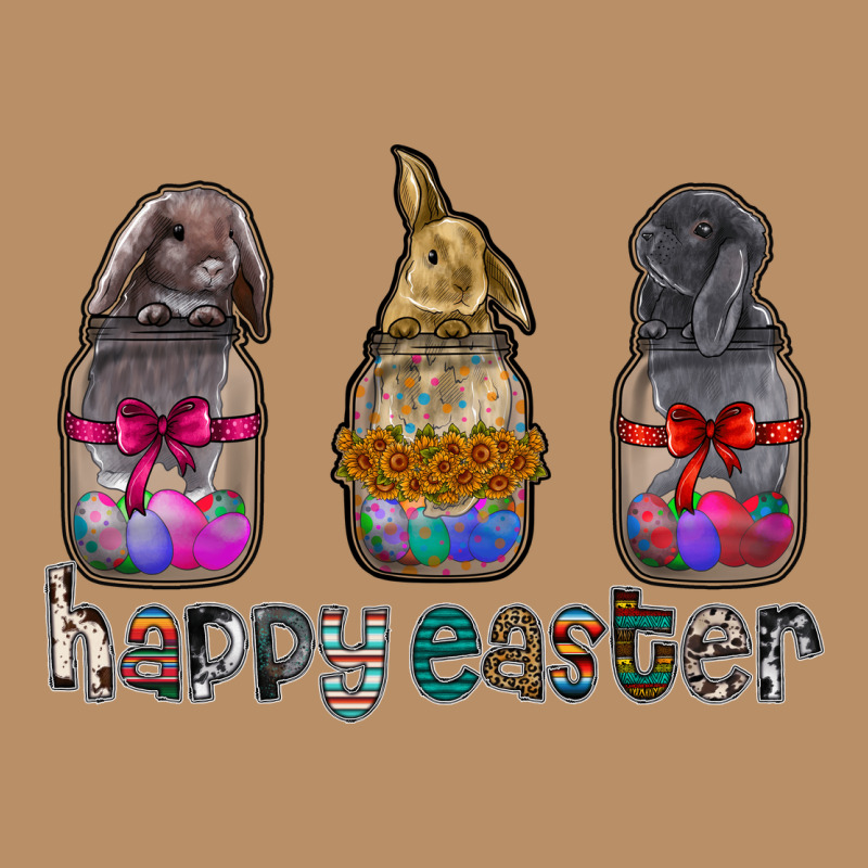 Happy Easter Vintage Hoodie by CowhideDigitalArt | Teevron