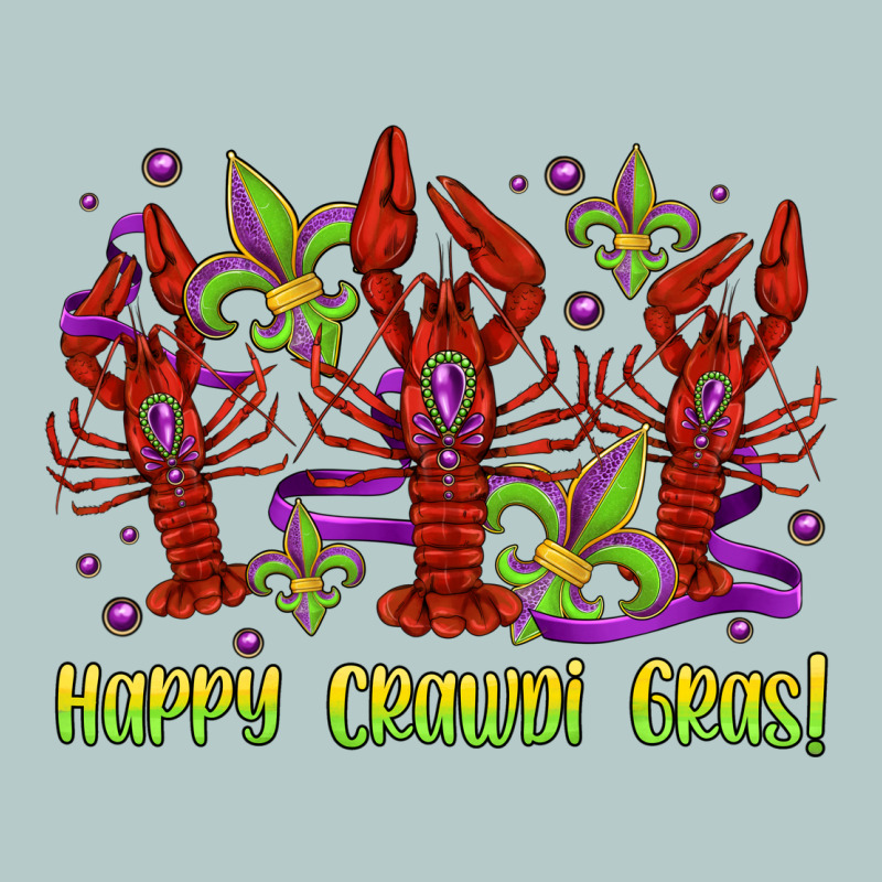 Happy Crawdi Gras Mardi Gras Carnival Heavy Core Tee by Jasminsmagicworld | Teevron