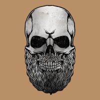 Creepy Bald And Bearded Skull For Halloween & Skeletons Fans T Shirt Vintage Hoodie | Teevron