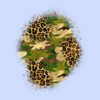 Camouflage And Leopard Patch  4 Urban Heavy Tee | Teevron