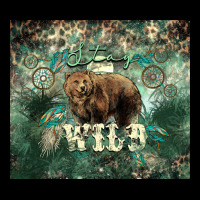 Stay Wild Bear Tumbler Heavy Core Tee | Teevron