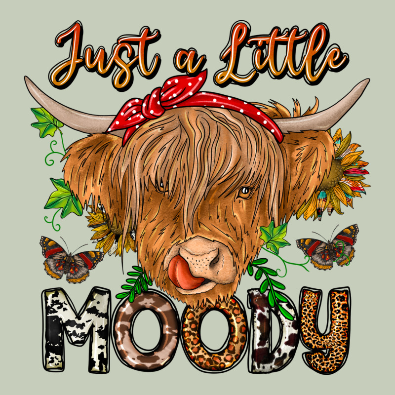 Just A Little Moody Long Sleeve Tee by CowhideDigitalArt | Teevron