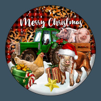 Merry Christmas Farm Animals Urban Heavy Tee | Teevron