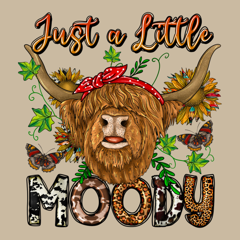 Just A Little Moody Long Sleeve Tee by CowhideDigitalArt | Teevron