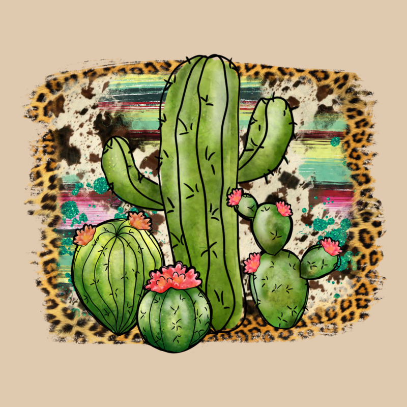 Serape Cowhide Cactus Heavyweight Sweatshirt by JahusDesignShop | Teevron