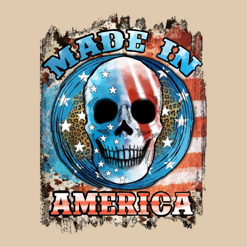 Made In America Skull Heavyweight Sweatshirt by JahusDesignShop | Teevron
