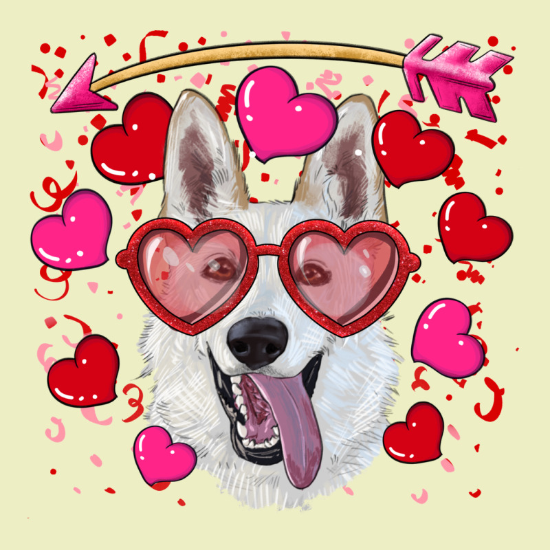 Valentine's Day  White Shepherd Urban Hoodie by RanaPortraitStore | Teevron