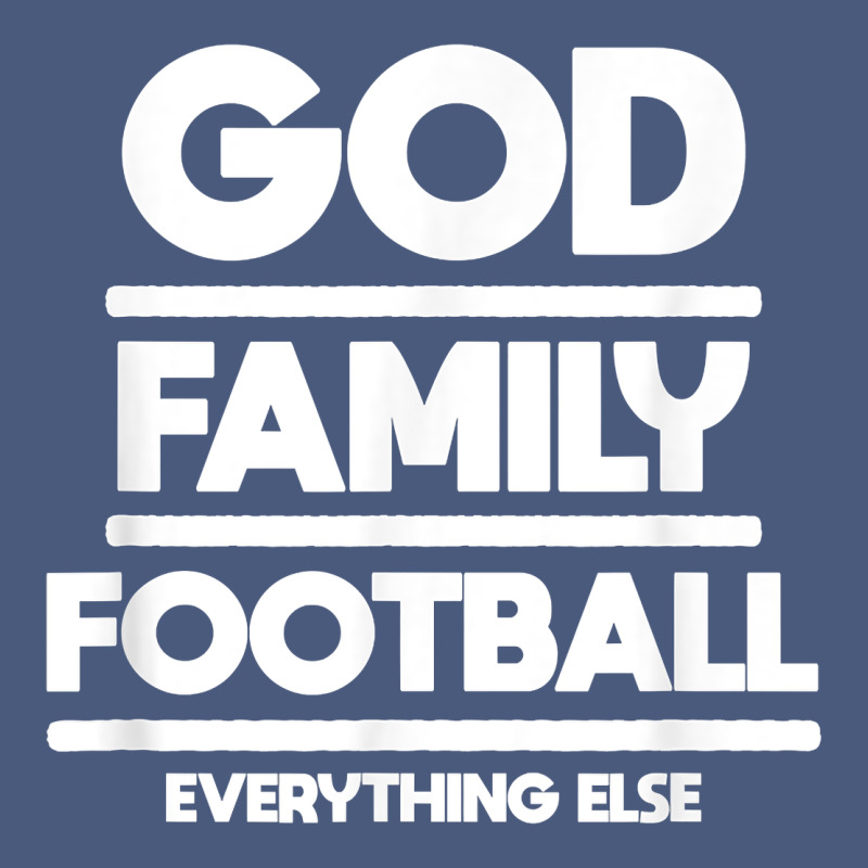 God Family Football Christian Faith Shirt Vintage Hoodie by baoMotion | Teevron