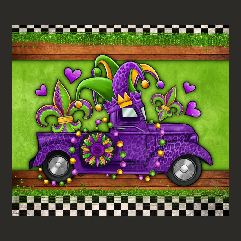 Mardi Gras Truck Heavy Core Tee by Jasminsmagicworld | Teevron