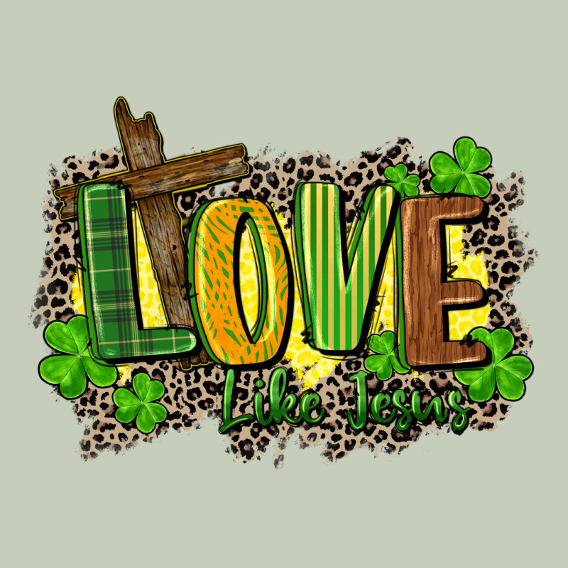 Love Like Jesus St. Patricks Ladies Tee by FaDigitalArtStudio | Teevron