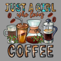 Just A Girl Who Loves Coffee Vintage Hoodie | Teevron