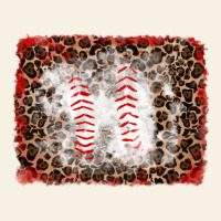 Baseball Leopard Background Vintage Tee | Teevron