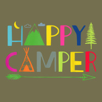 Camping Arrow Camper Happy Summer Camp Camping Kids 635 Vintage Hoodie | Teevron