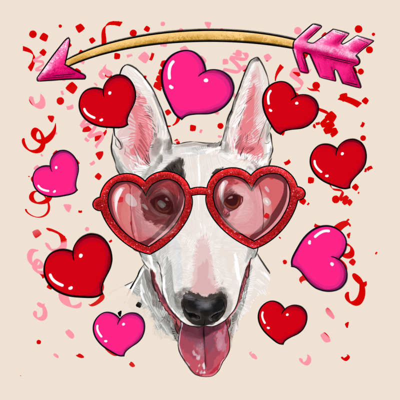 Valentine's Day  Bull Terrier Urban Hoodie by RanaPortraitStore | Teevron