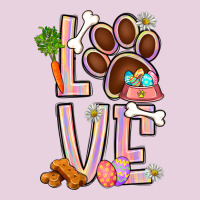 Tie Dye Easter Love Dog Paw Ladies Tee | Teevron