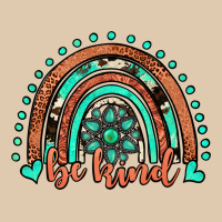 Be Kind Western Turquoise Rainbow Heavyweight Sweatshirt | Teevron