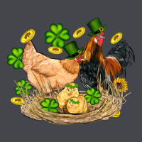 St Patricks Day Farm Chicken Rooster Chick  Shamrock Gold Classic Tee | Teevron