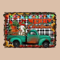 Merry Christmas Farm Truck Urban Heavy Tee | Teevron