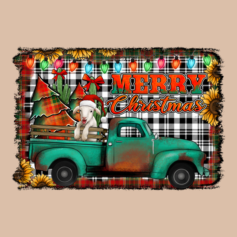 Merry Christmas Farm Truck Urban Heavy Tee by Jasminsmagicworld | Teevron