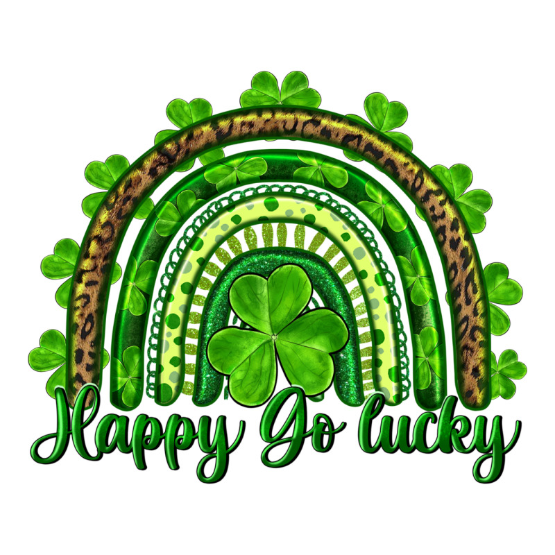 St. Patrick's Day Happy Go Lucky Premium Hoodie by RanaPortraitStore | Teevron