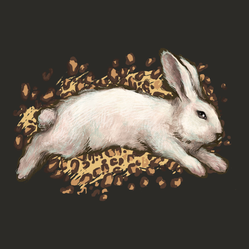 Bunny Rabbit Leopard Easter Day Heavy Core Tee by HowdyJamesFarm | Teevron