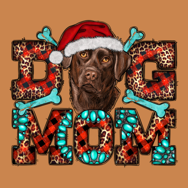 Dog Mom Christmas With Labrador Heavyweight Hoodie by RanaPortraitStore | Teevron