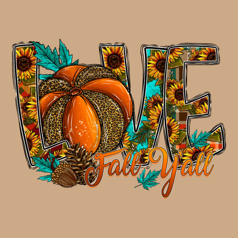 Love Fall Y'all Vintage Hoodie by CowhideDigitalArt | Teevron
