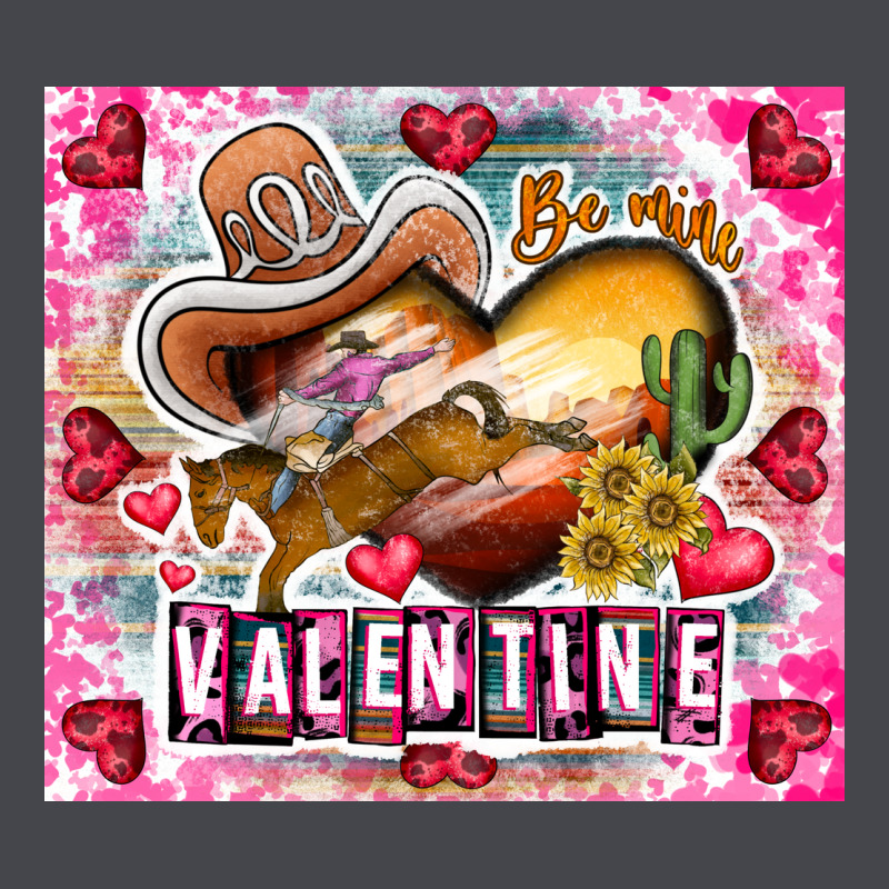 Be Mine Valentine Long Sleeve Tee by CowhideDigitalArt | Teevron