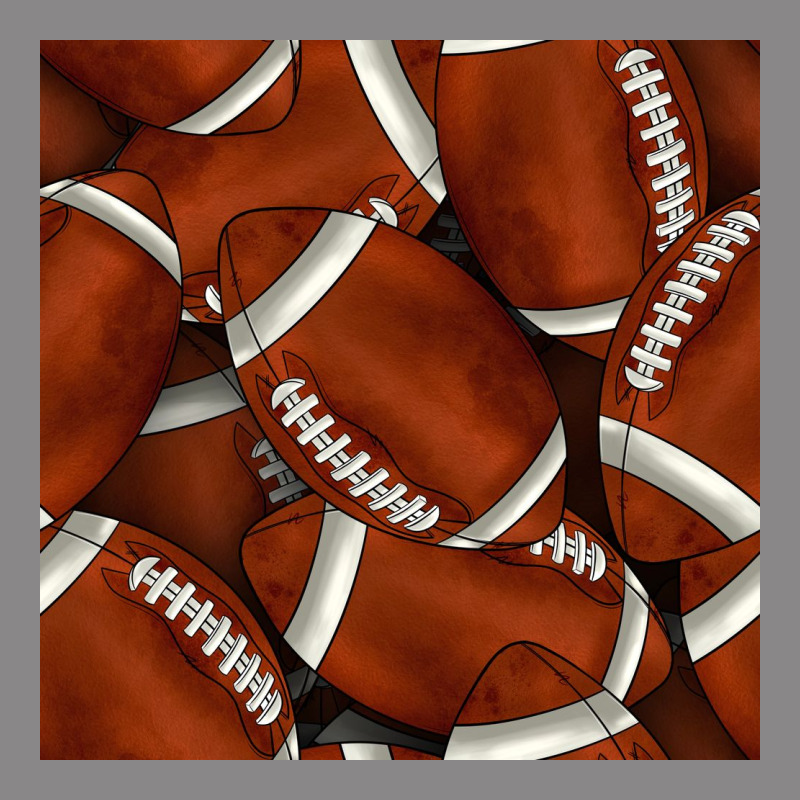 American Football Seamless Pattern Vintage Tee by BundleAndBundleShop | Teevron