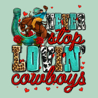 Never Stop Lovin Cowboys Olivia Classic Tee | Teevron