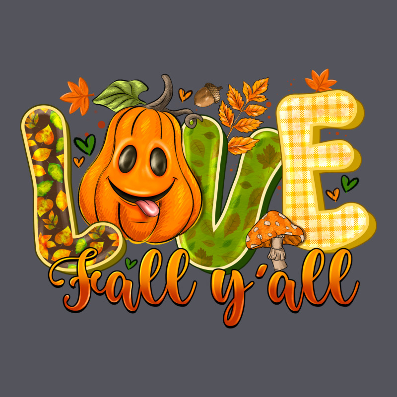 Love Fall Y'all Vintage Hoodie by CowhideDigitalArt | Teevron