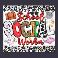 School Social Worker Vintage Hoodie | Teevron
