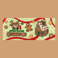 Just A Girl Who Loves Christmas Vintage Tee | Teevron