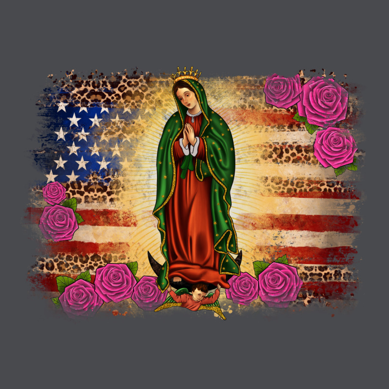 America Our Lady Of Guadalupe Zipper Hoodie by JahusDesignShop | Teevron