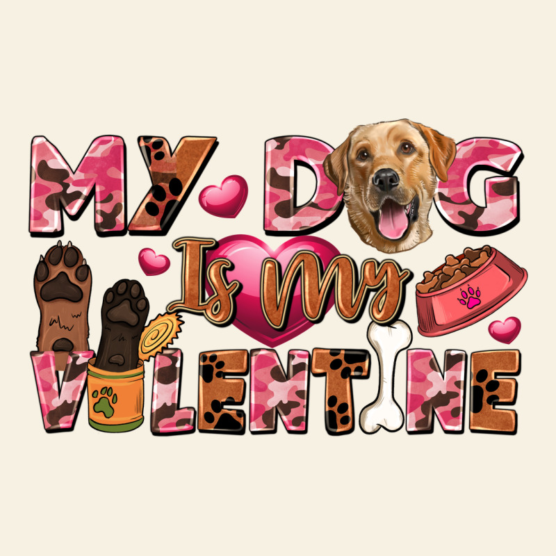 My Dog Is My Valentine Vintage Tee by FaDigitalArtStudio | Teevron