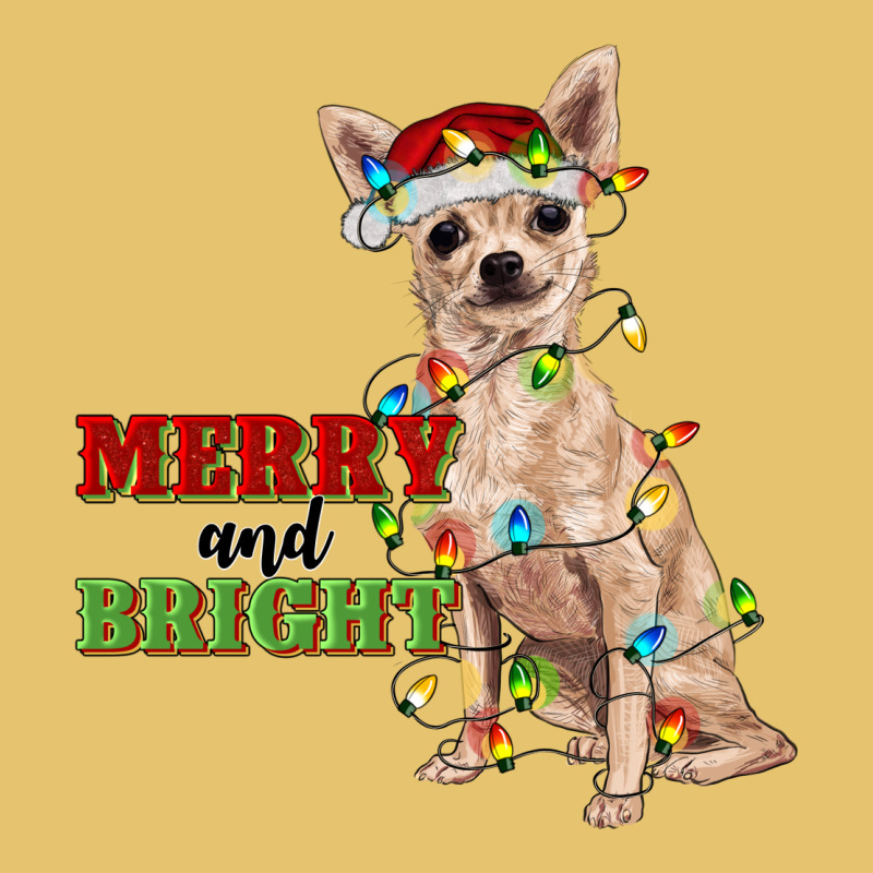Merry And Bright Chihuahua Premium Sweatshirt by RanaPortraitStore | Teevron