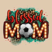 Blessed Soccer Mom Lightbulb Letters Classic Tee | Teevron