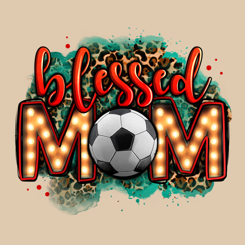 Blessed Soccer Mom Lightbulb Letters Classic Tee by OliviaCreatesArt | Teevron
