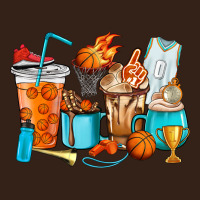 Basketball Coffee Cups Heavy Core Tee | Teevron