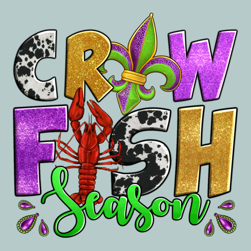 Crawfish Season Mardi Gras Carnival Fleur De Lis Heavy Core Tee by Jasminsmagicworld | Teevron