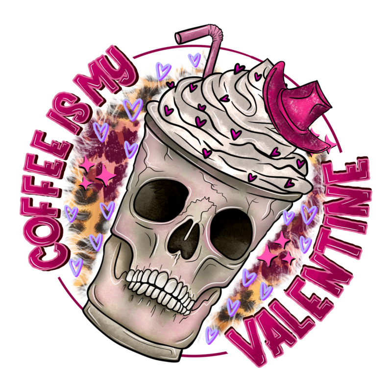 Coffee Is My Valentine Long Sleeve Tee by CowhideDigitalArt | Teevron