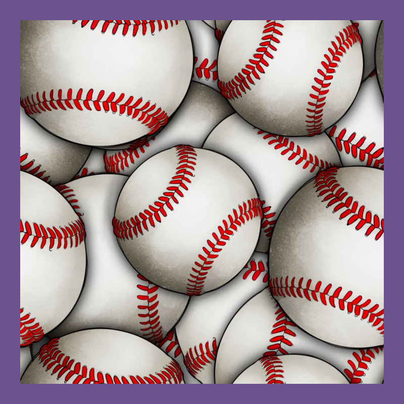 Baseball Seamless Pattern Vintage Tee by BundleAndBundleShop | Teevron